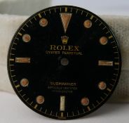 Vintage Rolex 5508 James Bond Submariner Dial circa 1950s