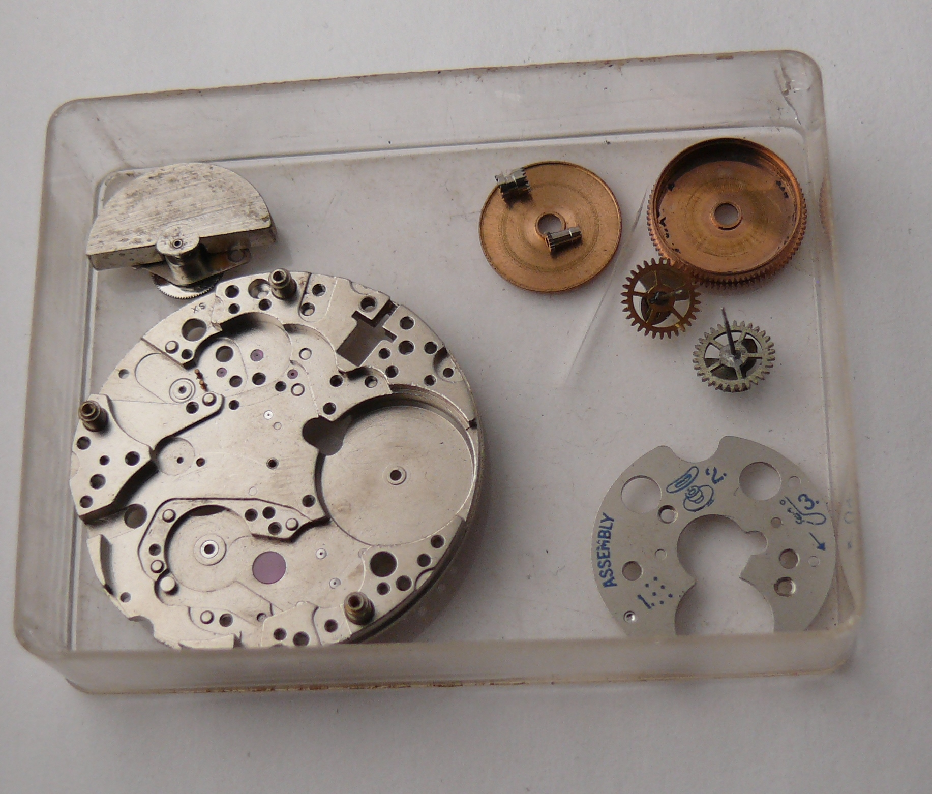 Assorted Vintage Breitling Chronograph Calibre 11 12 Movement Parts Job Lot. Suitable for projects. - Image 2 of 2