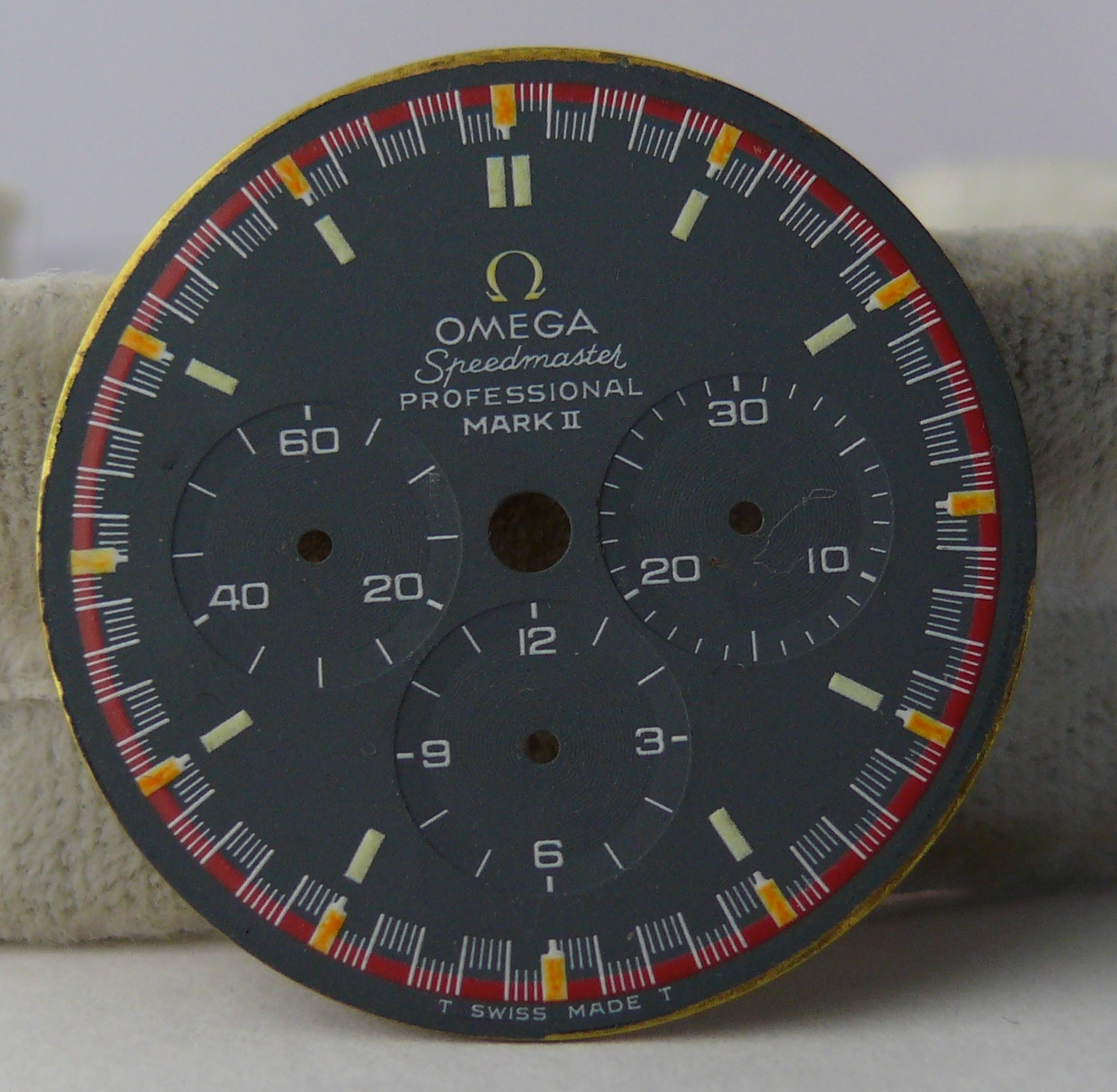 Vintage Omega Speedmaster Dial. Please note dial is in fair condition for its age. Please note there - Image 3 of 5