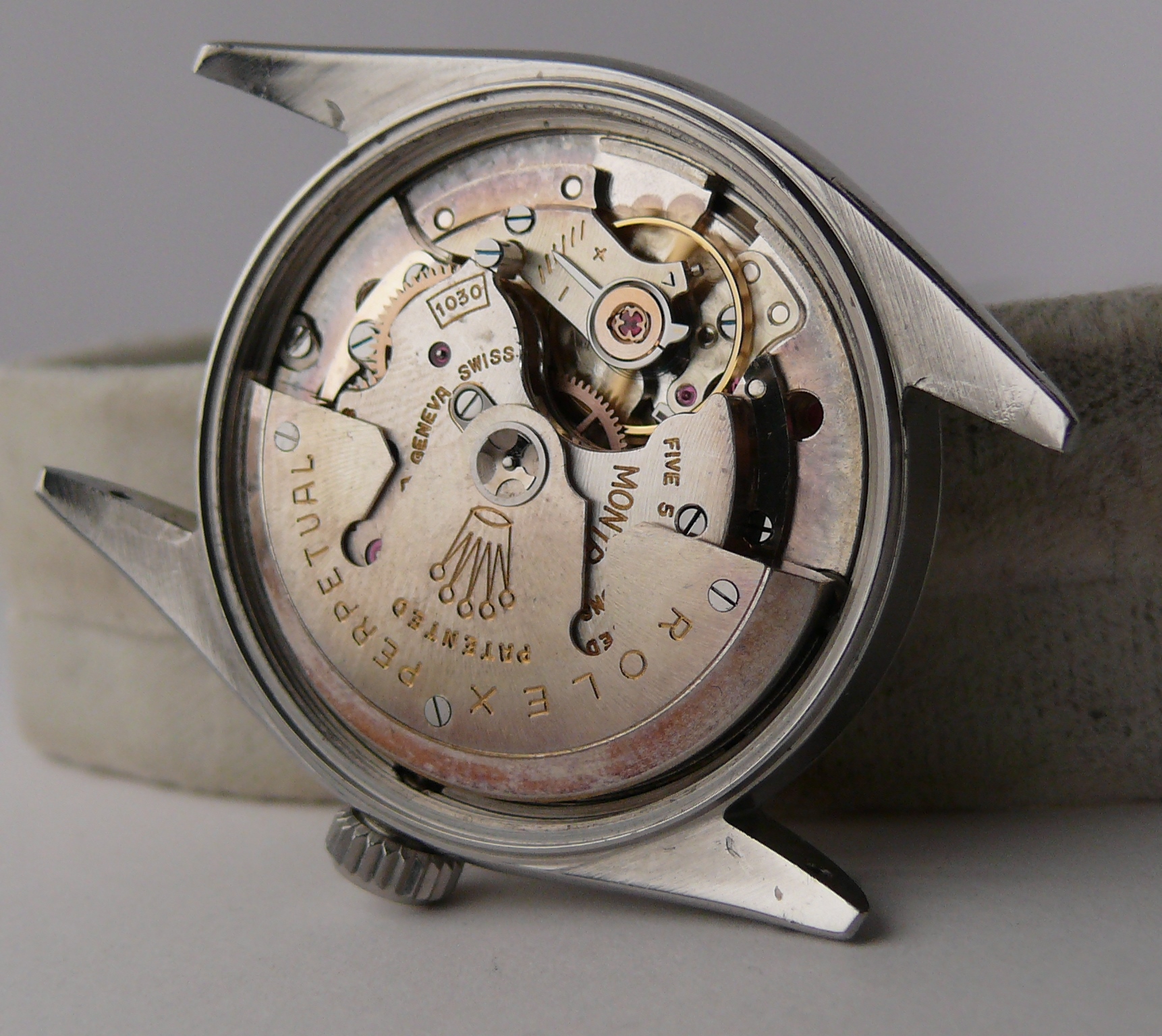 1958 Gents Rolex Oyster Perpetual Date Ref 6534, all original, serial & model numbers easily legible - Image 7 of 11