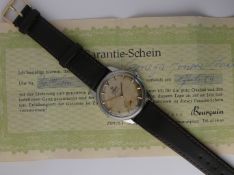 1959 Vintage Gents Omega Geneva Manual Wind Wristwatch Ref 2903. Original dial shows even patina
