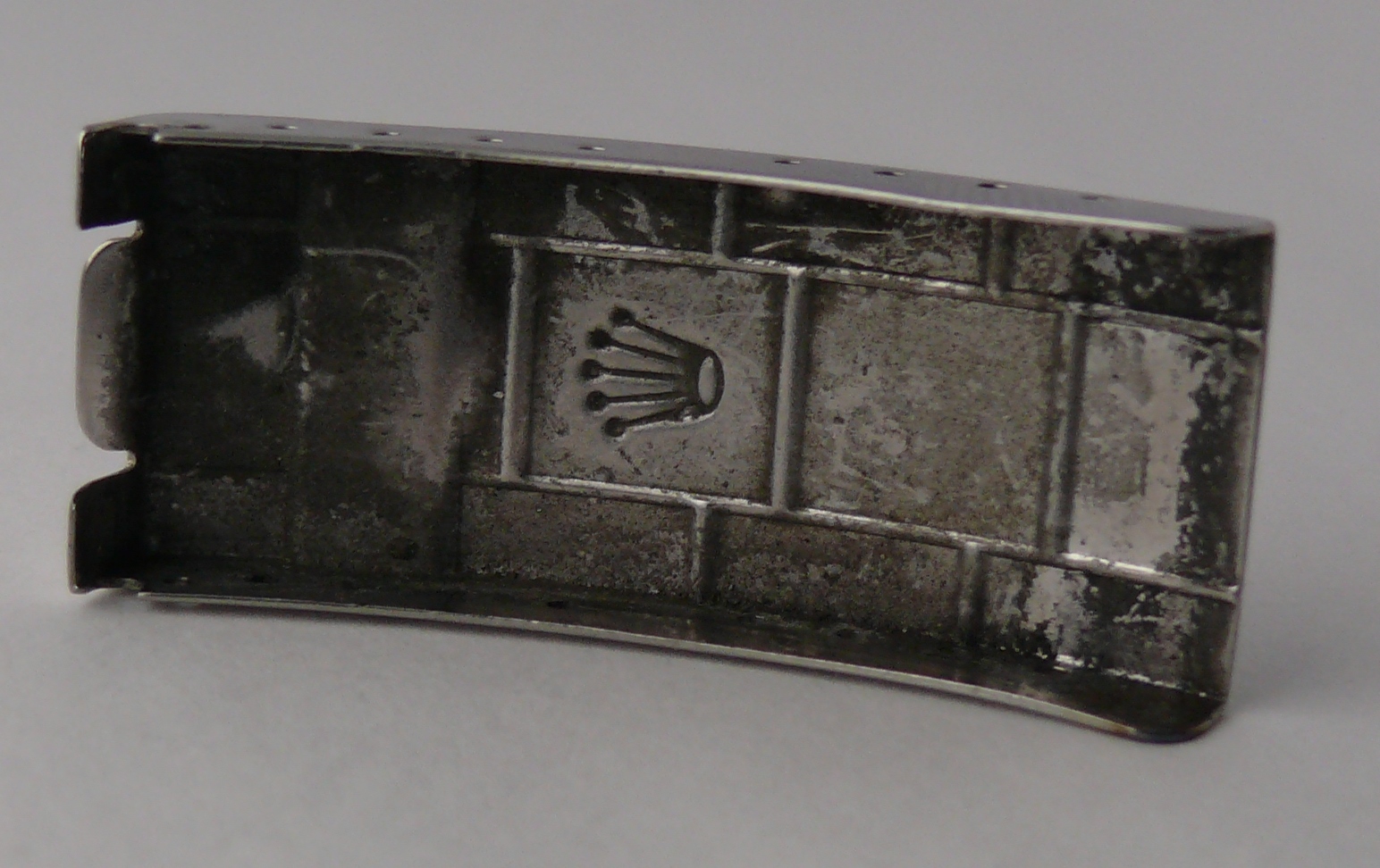 Vintage Rolex 20mm 9315 93150 Flip Lock Bracelet Clasp Top. - Image 5 of 6