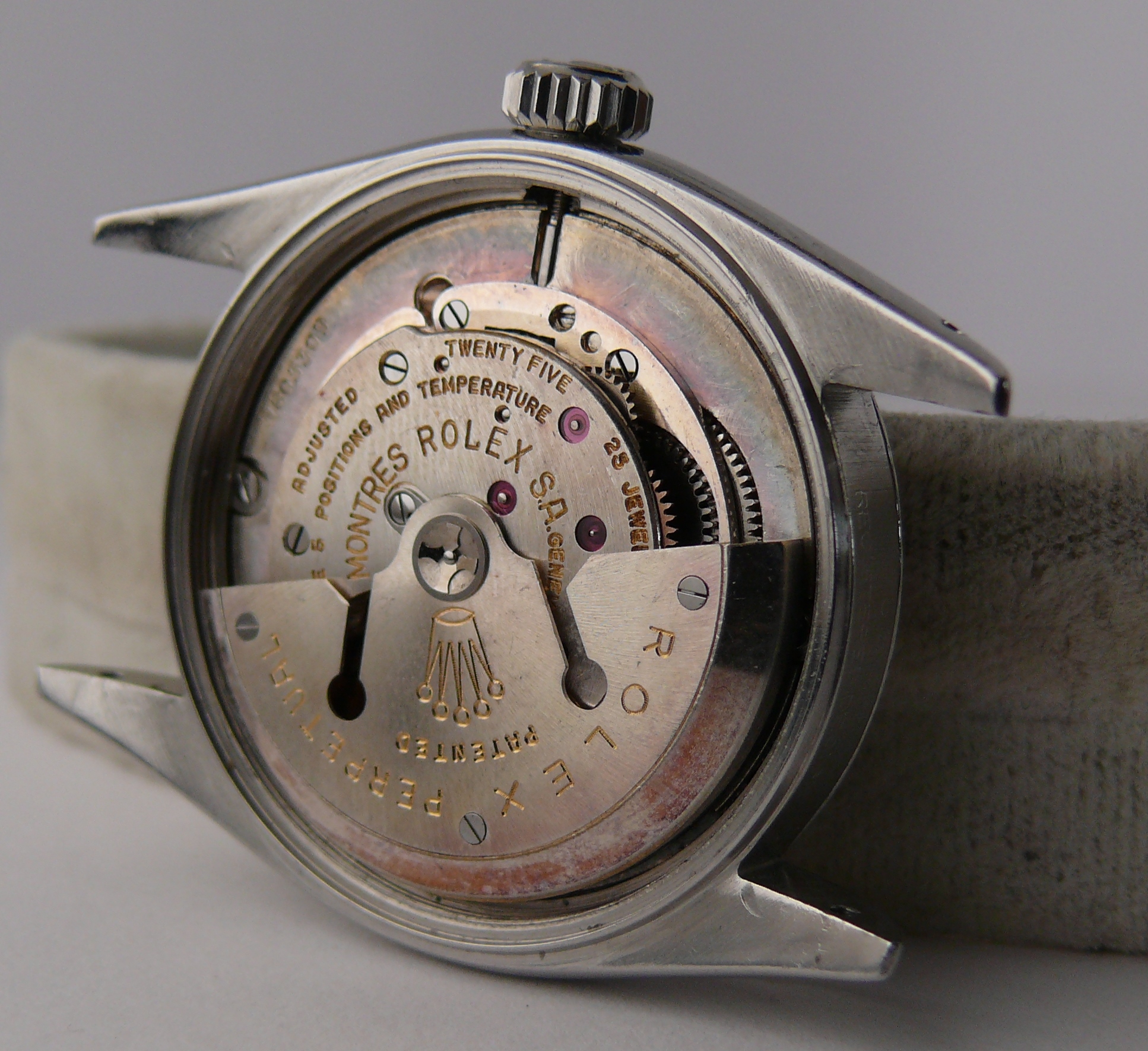 1958 Gents Rolex Oyster Perpetual Date Ref 6534, all original, serial & model numbers easily legible - Image 6 of 11