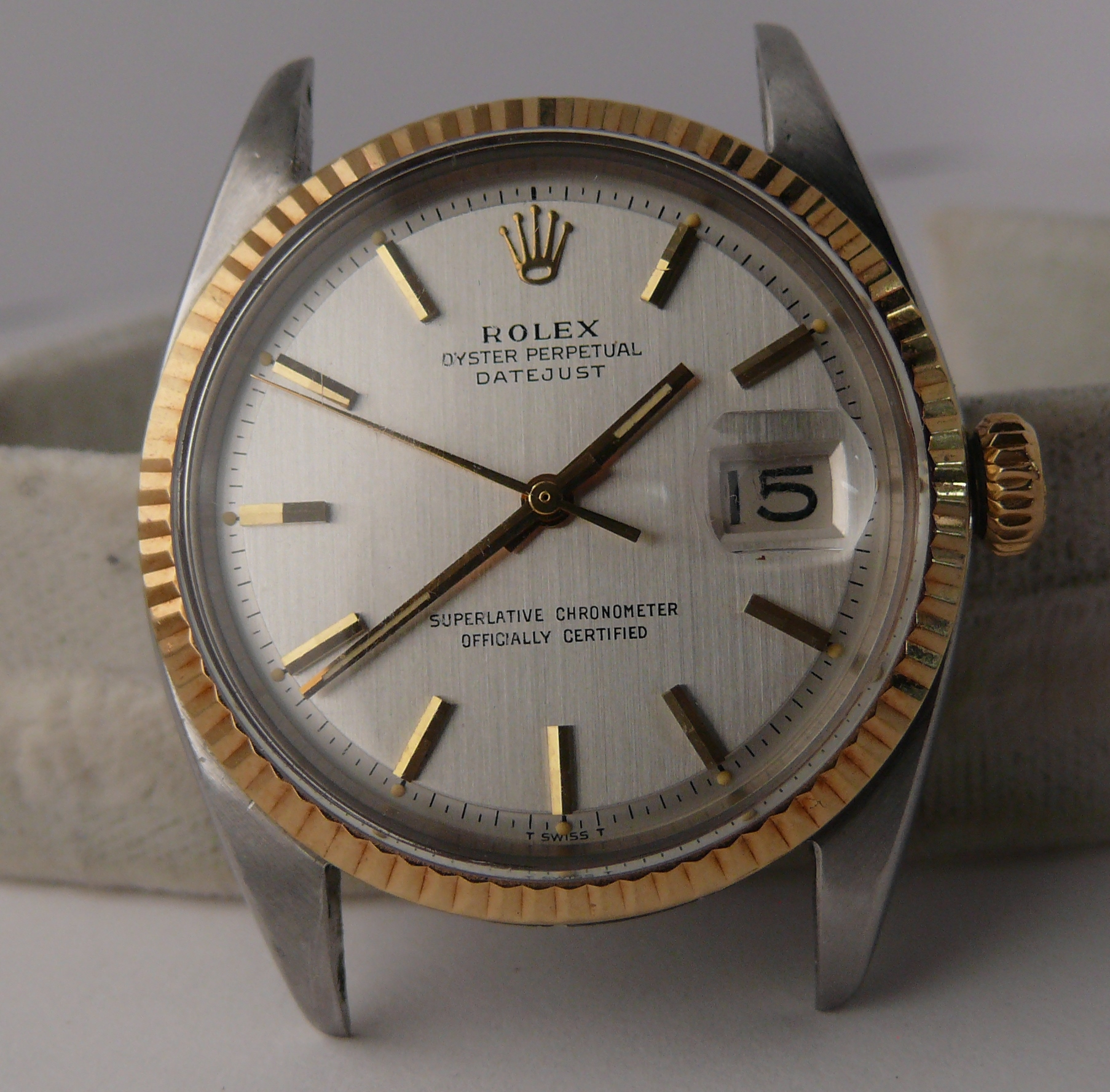 1966 Vintage Rolex Datejust 1601, all numbers are legible between lugs. Serial 1.3m dates this to - Image 4 of 16