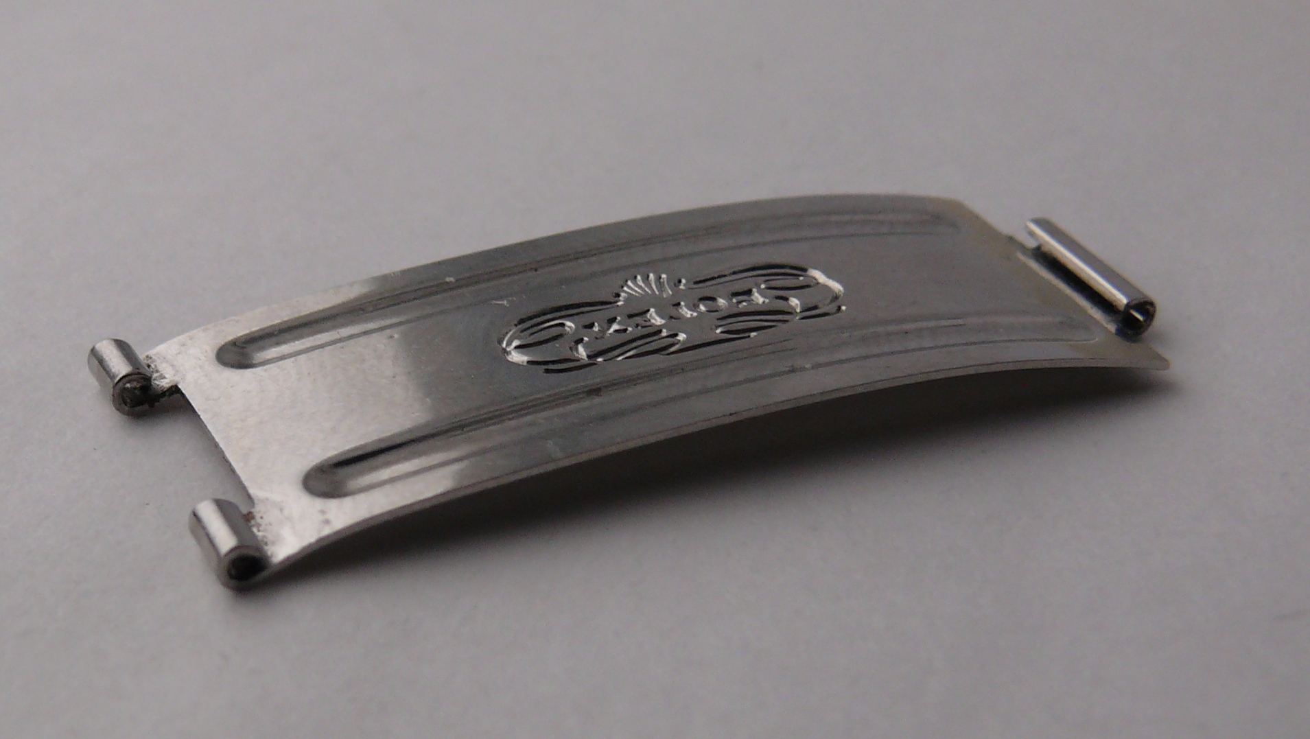 Vintage Rolex 20mm 93150 Flip Lock Bracelet Clasp Part. Date code J8 = 1985 - Image 5 of 5