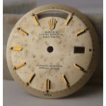 Vintage Rolex Day Date Pie Pan Dial 1800 1803 etc. Please note this original dial shows patina