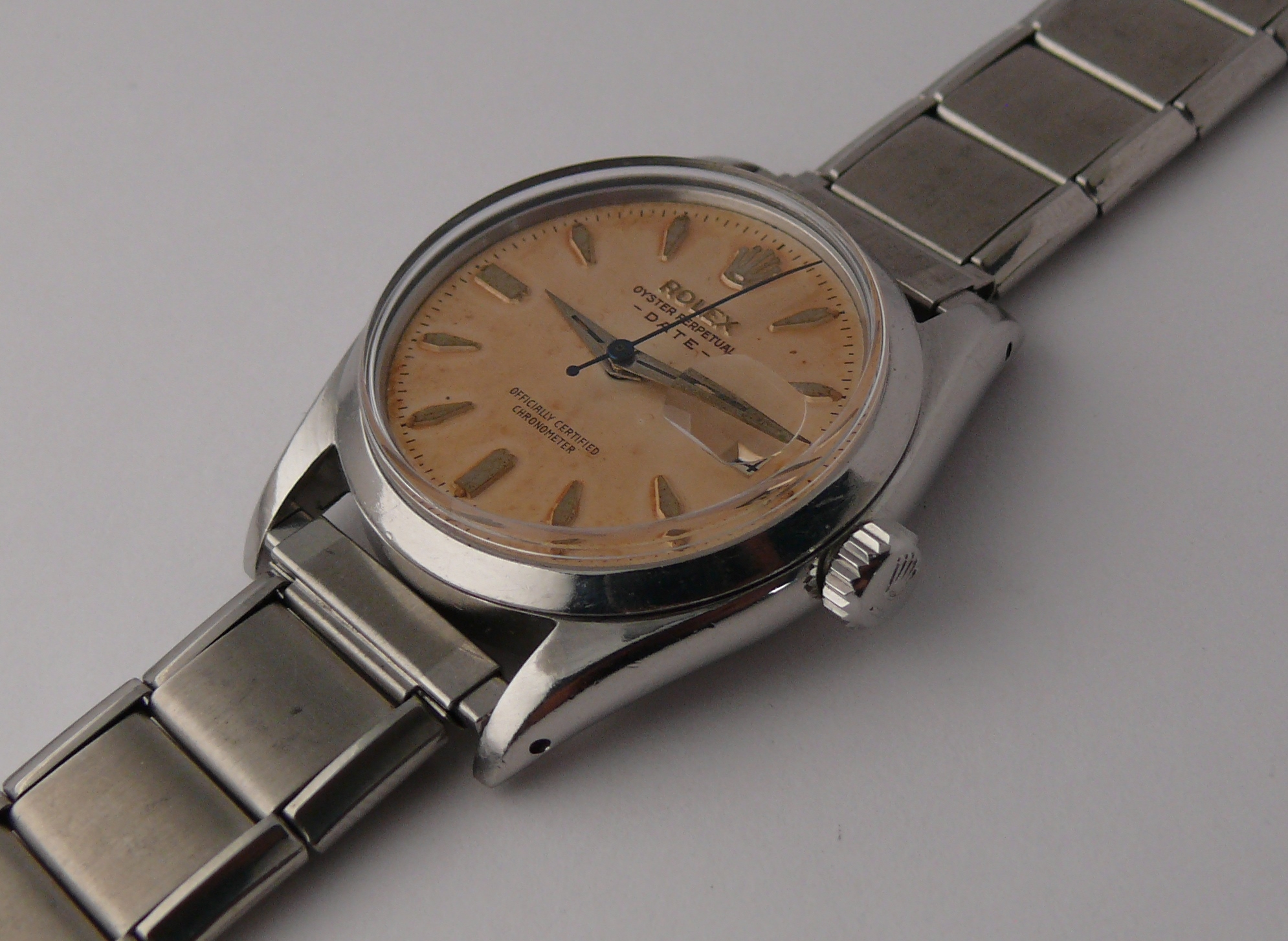 1958 Gents Rolex Oyster Perpetual Date Ref 6534, all original, serial & model numbers easily legible - Image 3 of 11