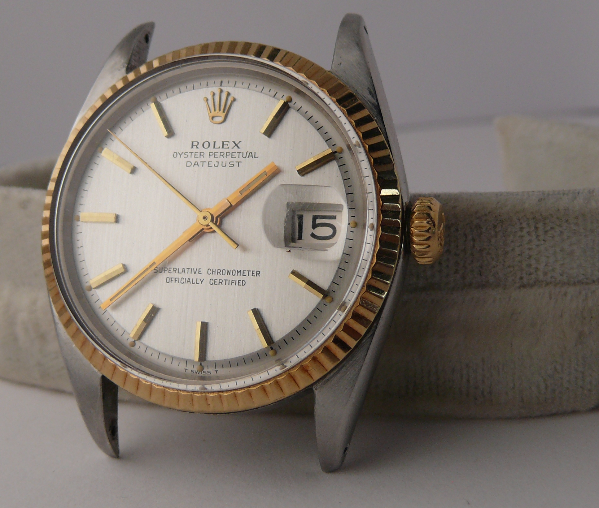 1966 Vintage Rolex Datejust 1601, all numbers are legible between lugs. Serial 1.3m dates this to - Image 5 of 16