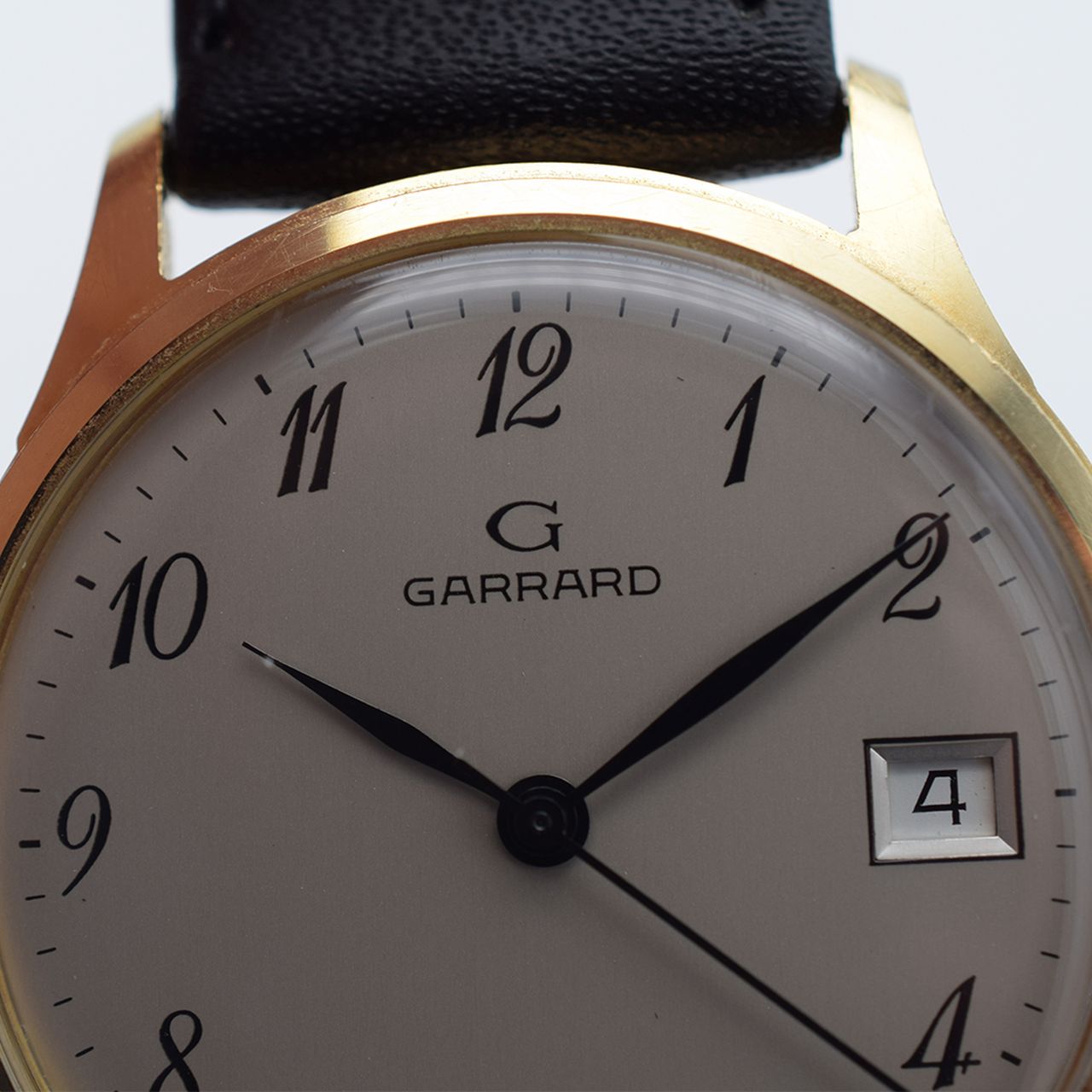 *TO BE SOLD WITHOUT RESERVE* GENTLEMAN'S GARRARD, 9CT GOLD, REF. 770756, NOVEMBER 1991, 33.5MM, - Image 6 of 8