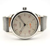 GENTLEMAN'S NOMOS CLUB CAMPUS 36MM MANUAL, REF. 709 / 8053, NOVEMBER 2020 BOX AND PAPERS, circular