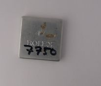 rolex parts tiffen box