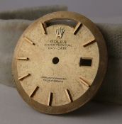 Vintage Rolex Day Date Pie Pan Dial 1800 1803 etc. Please note this original dial is suitable for