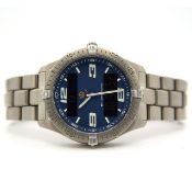 GENTLEMAN'S RARE BREITLING AEROSPACE TITANIUM "KING OF JORDAN" LIMITED EDITION, REF. E75362, JUNE