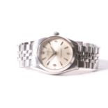 VINTAGE ROLEX OYSTER PERPETUAL 3,6 & 9 DIAL WITH BOX CIRCA 1964 REFERENCE 1002, circular silver dial