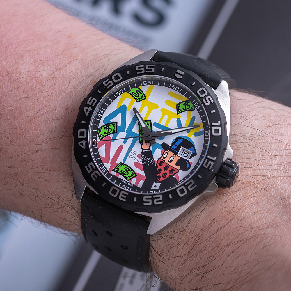 GENTLEMAN'S UNWORN TAG HEUER FORMULA 1 ALEC MONOPOLY, REF. WAZ1119.FT8023, AUGUST 2019 BOX AND - Image 2 of 7