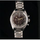 Fine & Rare Vintage Omega Speedmaster Broad Arrow With Tropical Brown Dial, Ref 2915-1