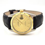 GENTLEMAN'S TUDOR PRINCE OYSTER DATE STEEL & GOLD, REF. 74033, CIRCA. 1996, LIKE NEW CONDITION, 34MM