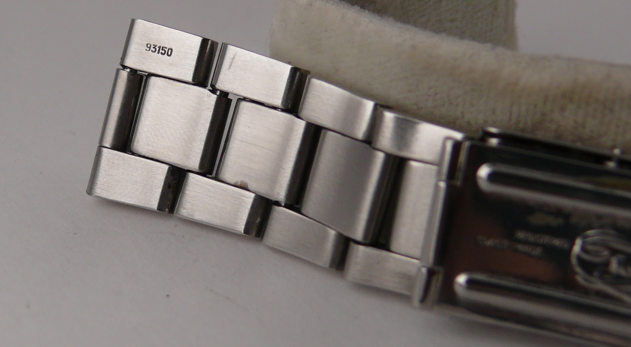 Vintage Rolex Submariner 20 mm Flip Lock Oyster Bracelet 93150 5512 5513 - Image 5 of 8