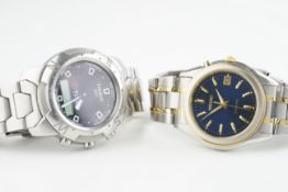 GENTLEMENS TISSOT T-TOUCH & SEIKO KINETIC, both not working, need work.*** Please view images