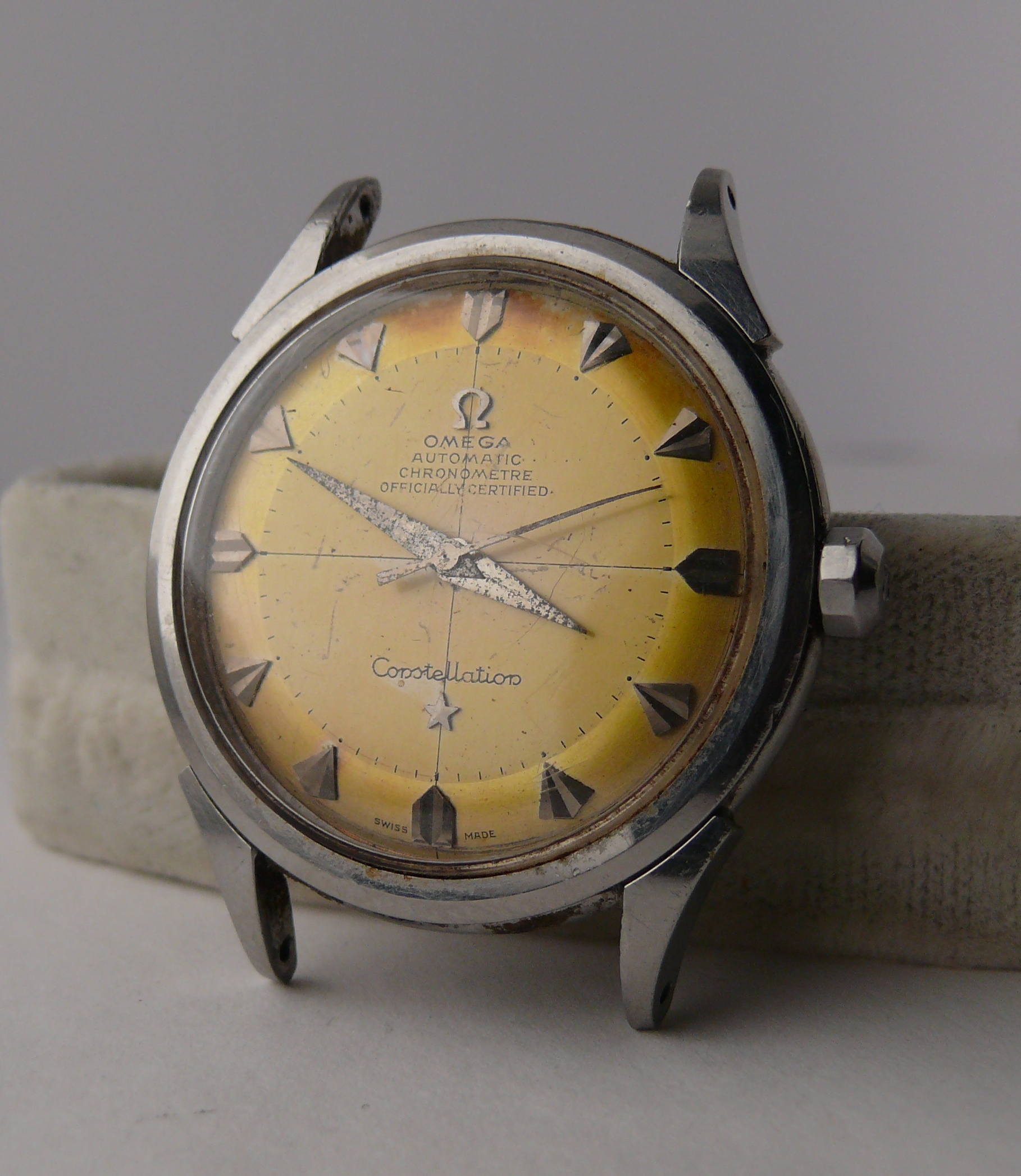 Vintage Omega Constellation Cronometre Certified Wristwatch Ref 2782. Original dial showing even “ - Image 6 of 12