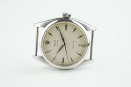 GENTLEMENS ROLEX OYSTER ROYAL PRECISION WRISTWATCH REF. 6426, circular off white dial with dagger