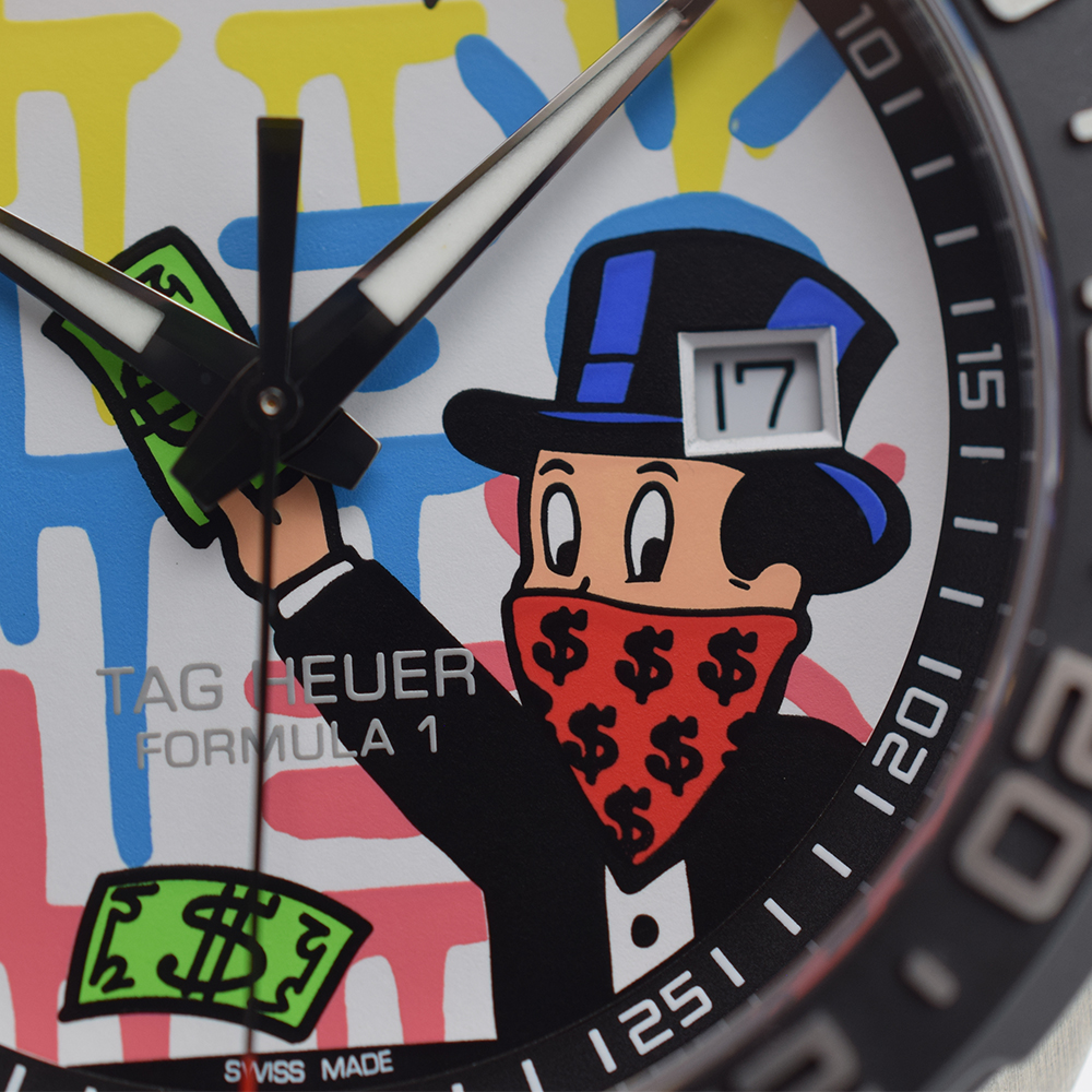 GENTLEMAN'S UNWORN TAG HEUER FORMULA 1 ALEC MONOPOLY, REF. WAZ1119.FT8023, AUGUST 2019 BOX AND - Image 6 of 7