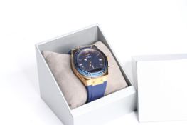 * TO BE SOLD WITHOUT RESERVE* GUESS CONNECT DIGITAL AND ANALOG SMART WATCH, REF C0002M1, blue dial