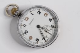 VINTAGE HELVETIA G.S.T.P MILITARY POCKET WATCH