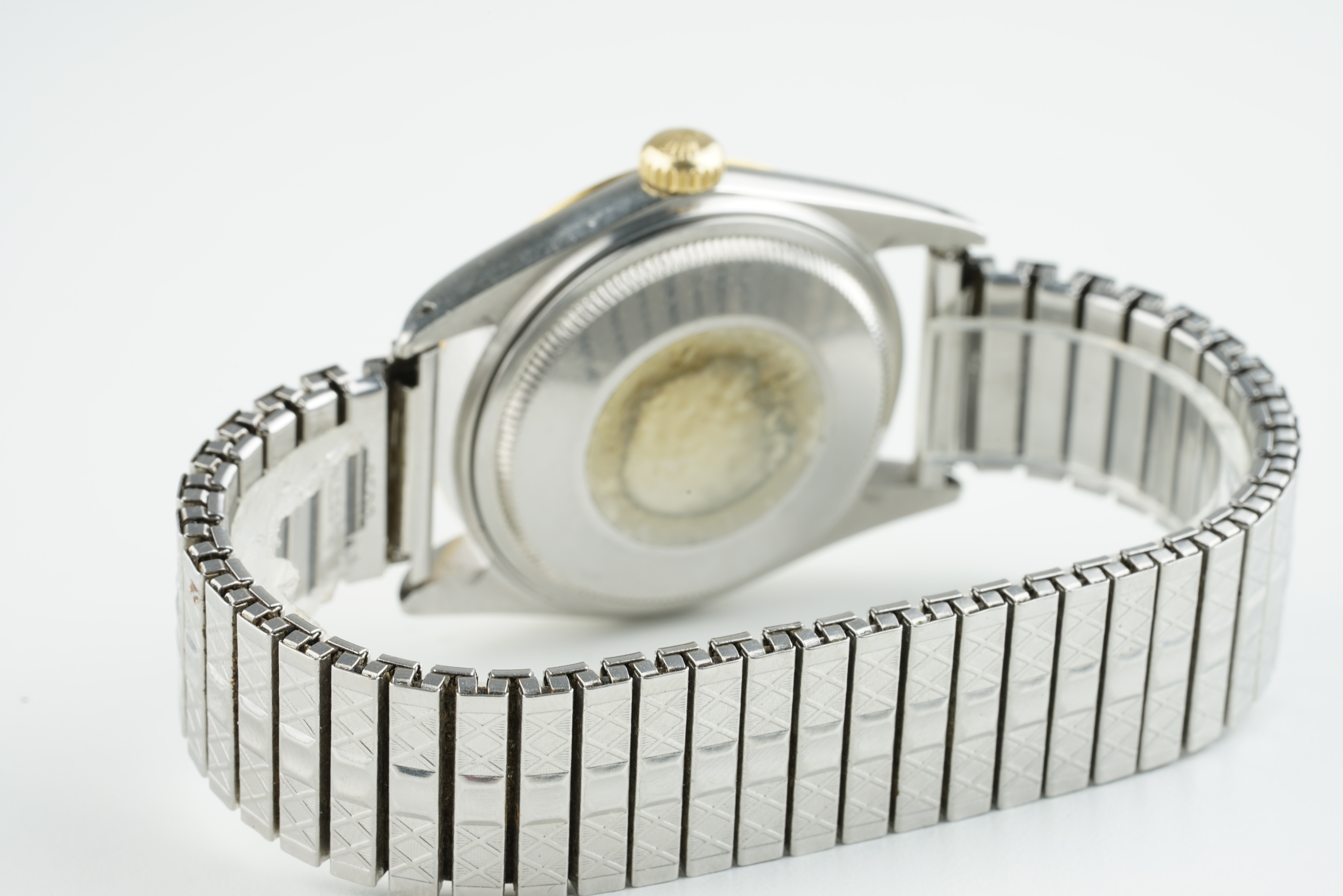 GENTLEMENS ROLEX OYSTER PEREPTUAL DATEJUST STEEL & GOLD WRISTWATCH REF. 16013 CIRCA 1986, circular - Image 2 of 3