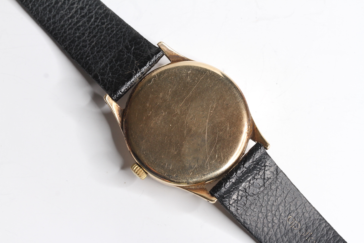 9CT VINTAGE OMEGA MANUAL WIND CIRCA 1947 - Image 2 of 4