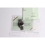 1984 ROLEX OYSTER PERPETUAL DATEJUST TAPESTRY DIAL REFERENCE 16030 WITH SERVICE PAPERS, black