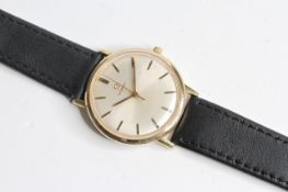 VINTAGE OMEGA GOLD PLATED REFERENCE 131.00019, circular dial, baton hour markers, gold plated