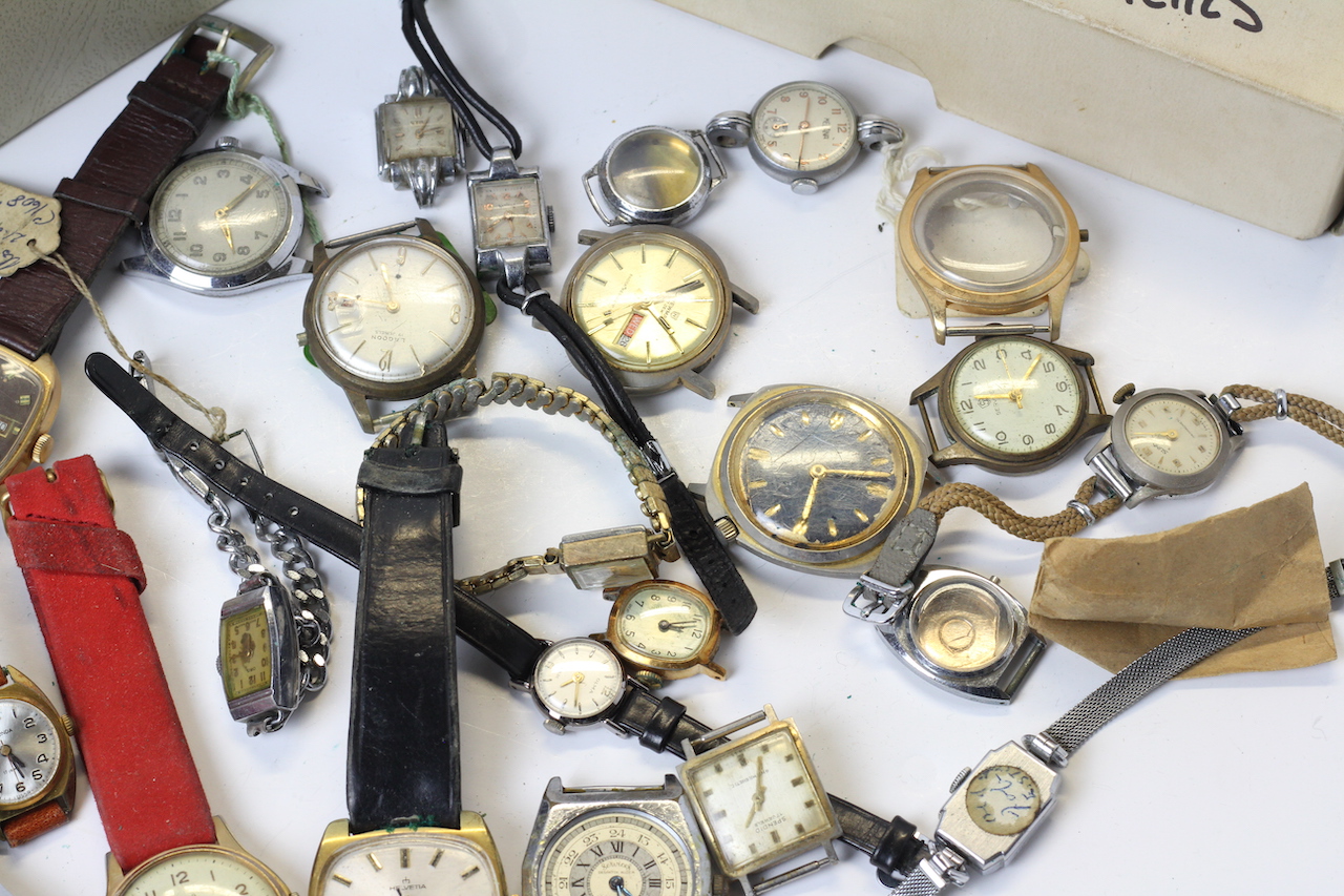 * TO BE SOLD WITHOUT RESERVE* A COLLECTION OF VINTAGE WATCHES (22PCS) INCLUDING; Rela, Helvetia, - Image 3 of 3