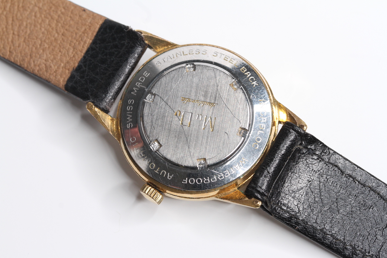 VINTAGE MUDU DOUBLEMATIC WRIST WATCH, - Image 2 of 2