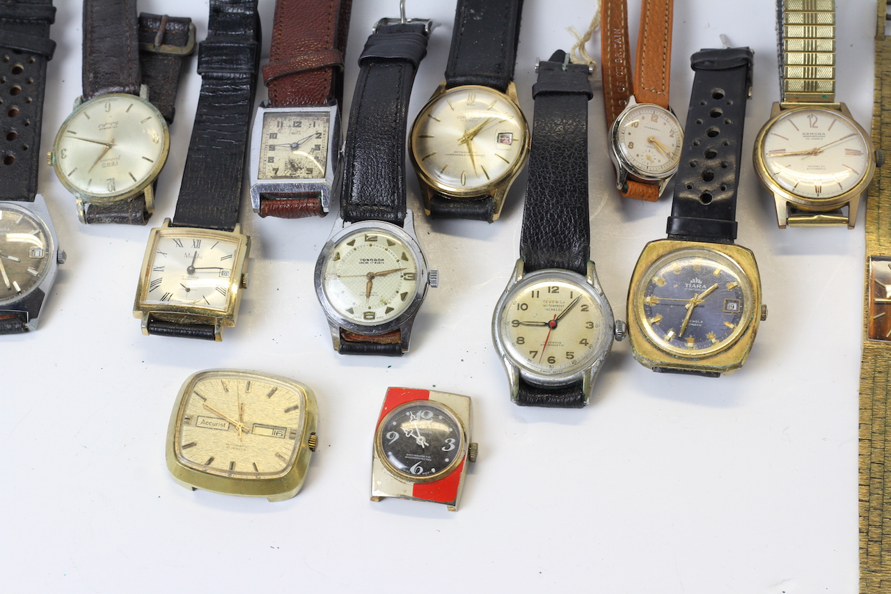 * TO BE SOLD WITHOUT RESERVE* A collection of vintage watches including; TEVO WATCH CO, RAMONA, - Image 2 of 4