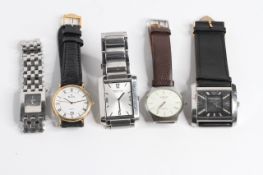 *TO BE SOLD WITHOUT RESERVE* BAG OF QUARTZ WATCHES LONGINES, BULOVA & MORE