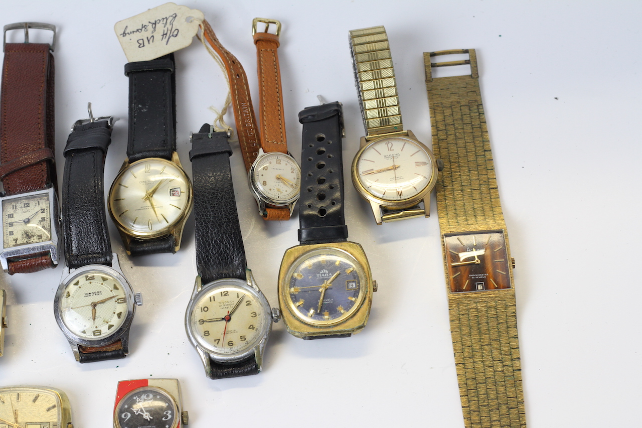 * TO BE SOLD WITHOUT RESERVE* A collection of vintage watches including; TEVO WATCH CO, RAMONA, - Image 4 of 4