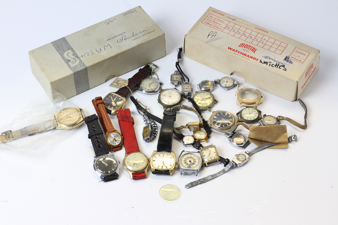 * TO BE SOLD WITHOUT RESERVE* A COLLECTION OF VINTAGE WATCHES (22PCS) INCLUDING; Rela, Helvetia,