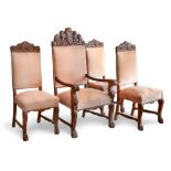 A FINE SET OF DINING CHAIRS