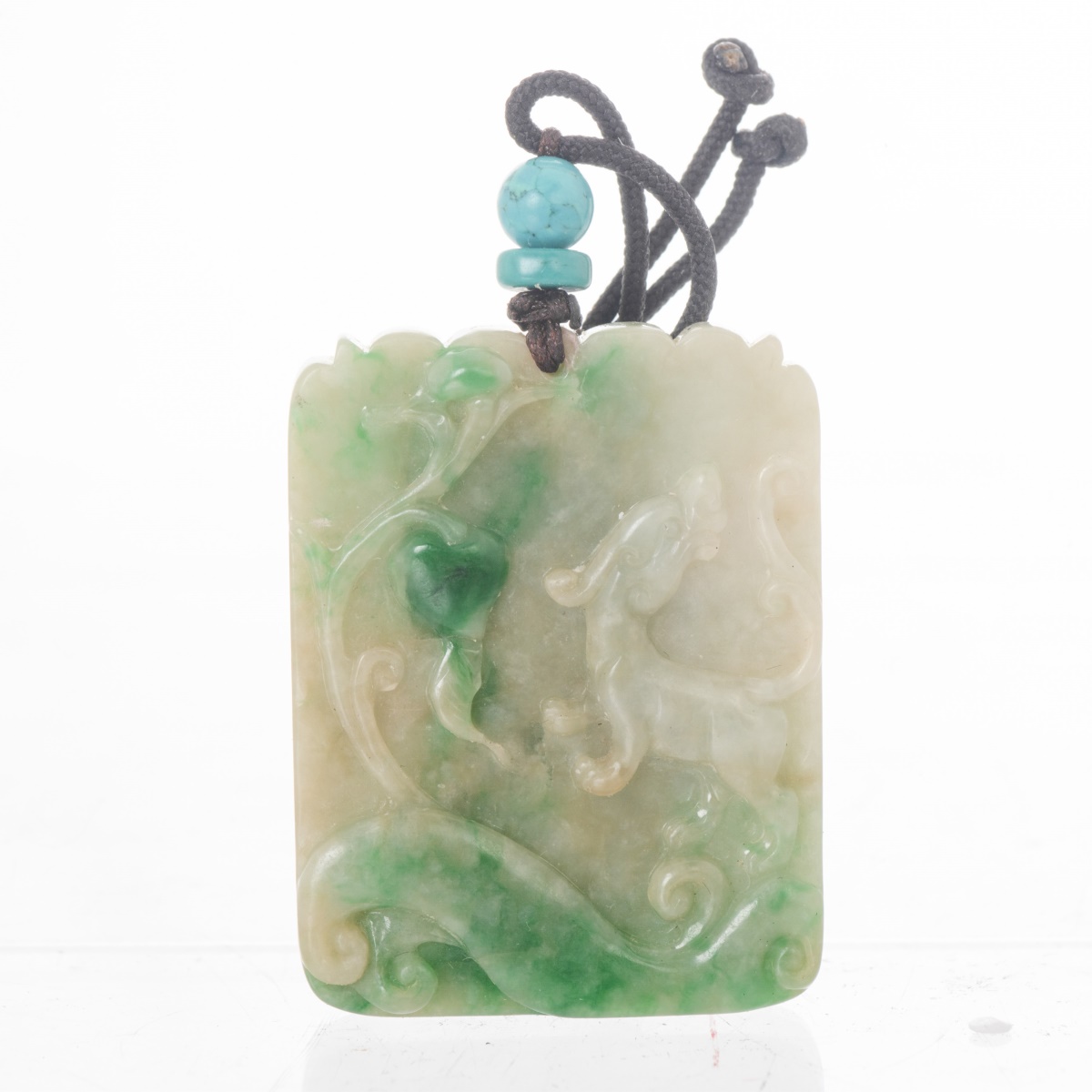 JADEITE DRAGON PENDANT - Image 3 of 8