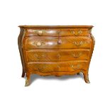 FRENCH LOUIS XV STYLE MARBLE TOP COMMODE