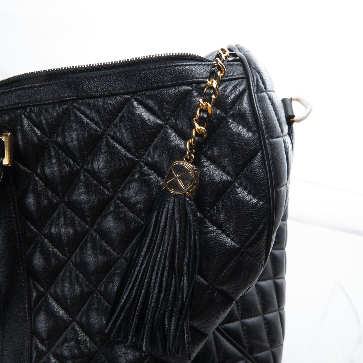 CHANEL"STYLE" QUILTED LEATHER BAG - Image 5 of 6