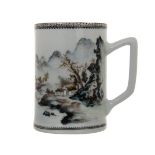 A CHINESE FAMILLE ROSE PORCELAIN CUP