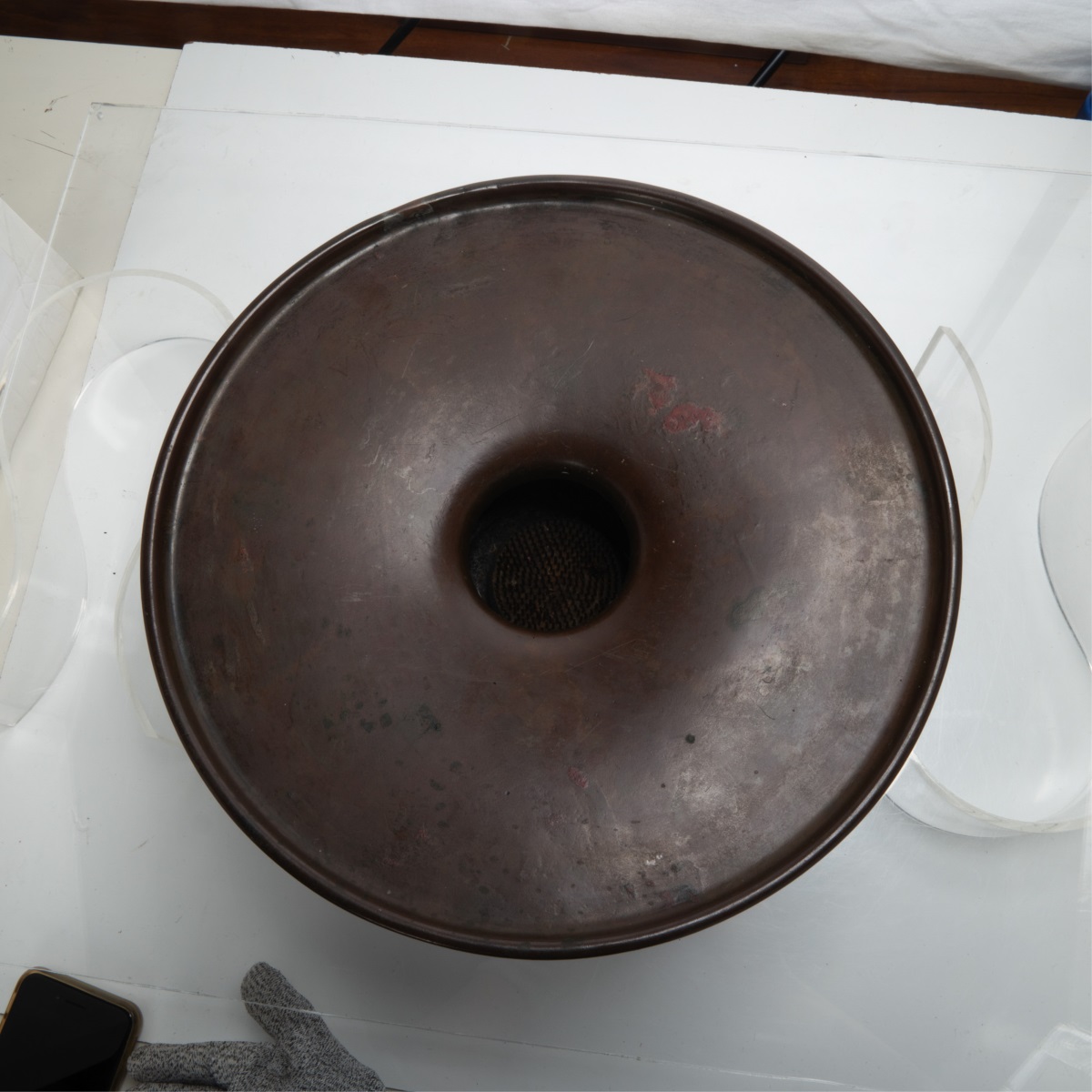 JAPANESE BRONZE PLATE - Image 6 of 7
