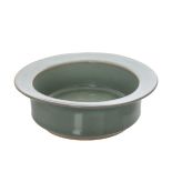 A SONG STYLE "BLUEY- GREEN" GALAZED CELADON BOWL