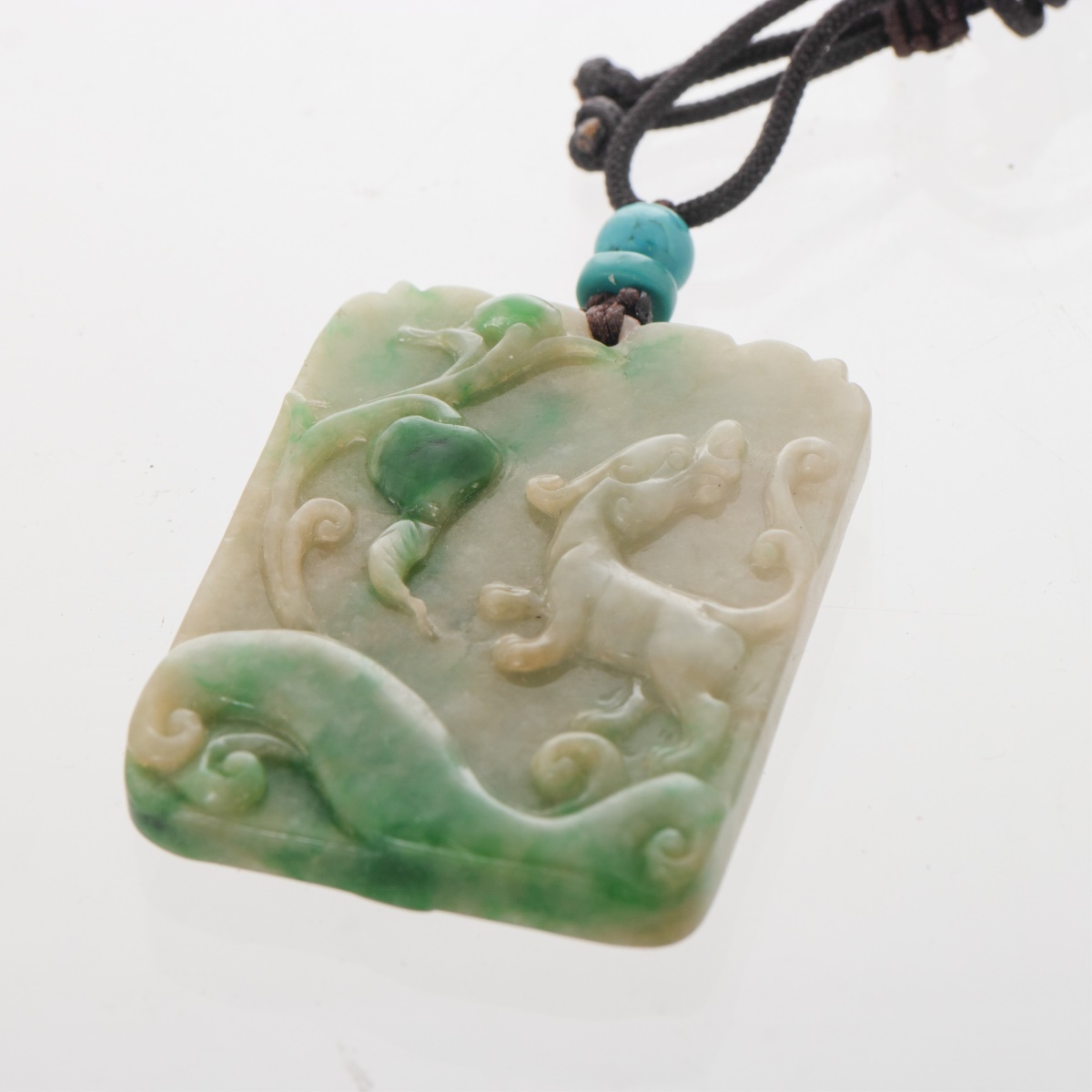 JADEITE DRAGON PENDANT - Image 5 of 8