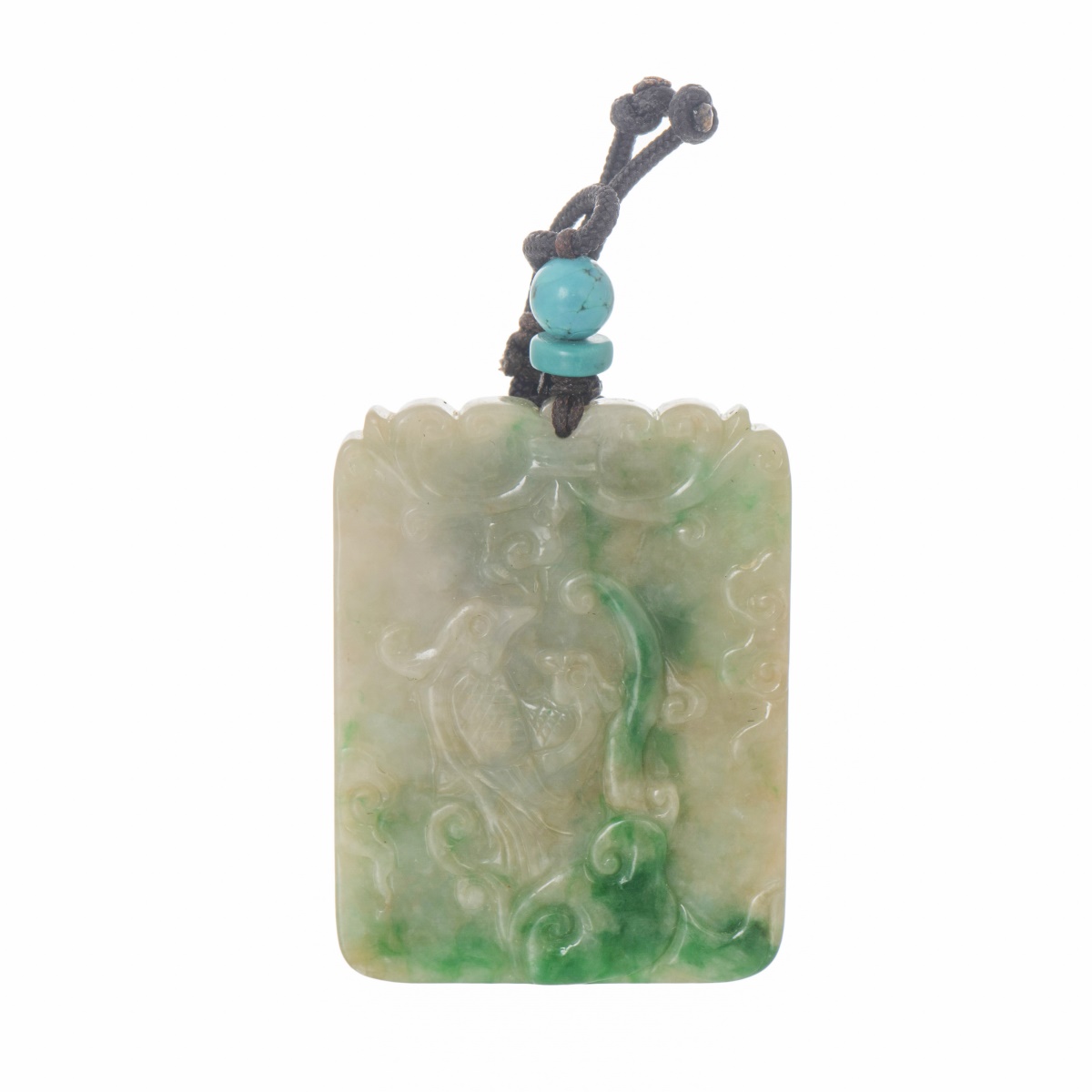 JADEITE DRAGON PENDANT