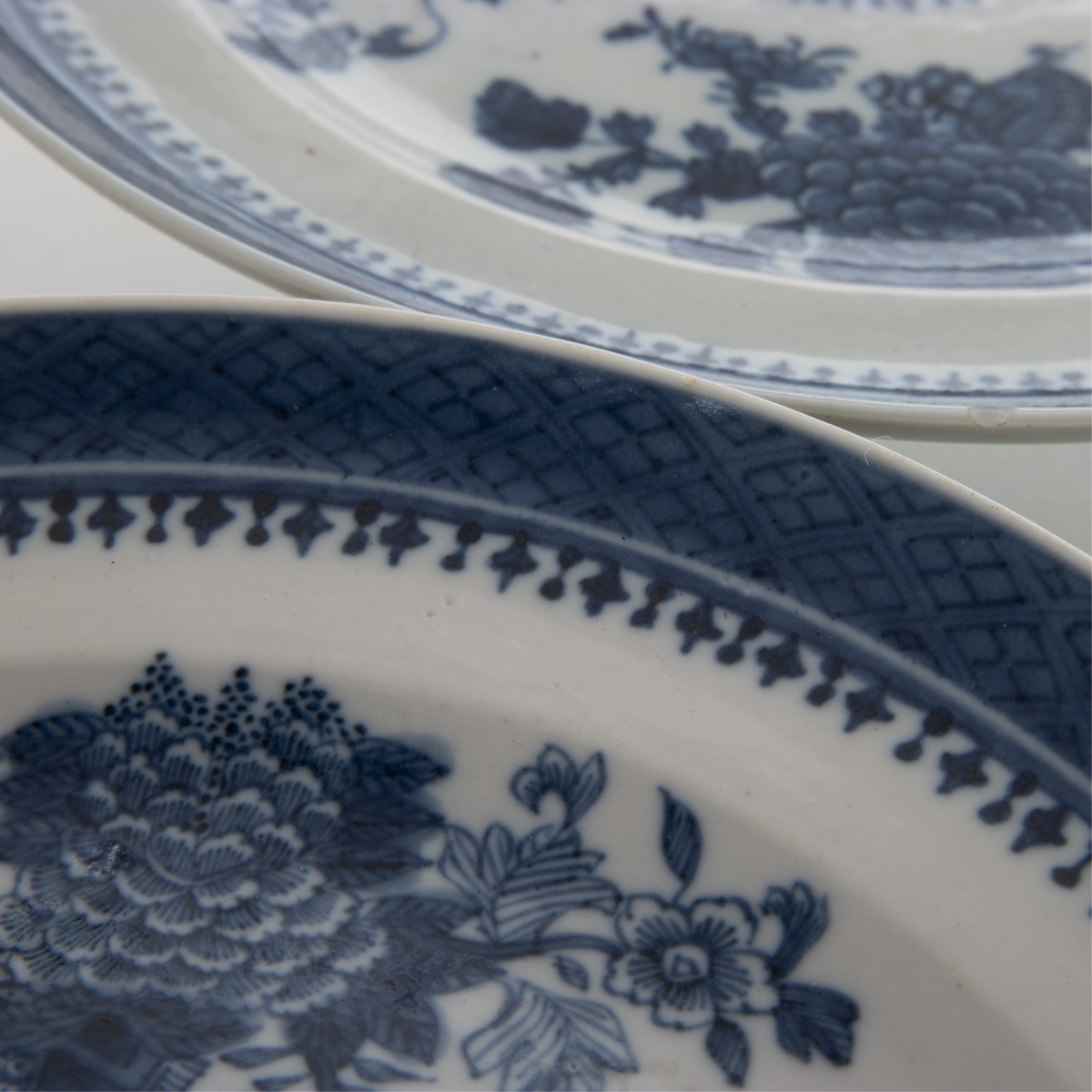 PAIR OF CHINESE BLUE AND WHITE PLATES,QING DYNASTY - Image 6 of 11