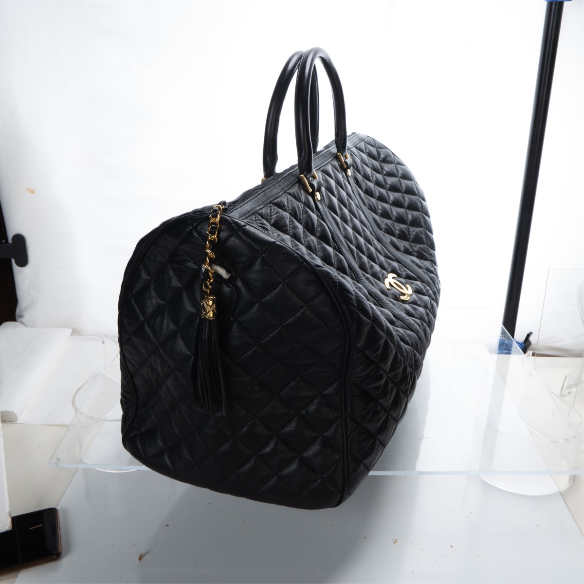 CHANEL"STYLE" QUILTED LEATHER BAG - Image 2 of 6