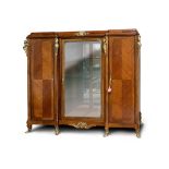 FRENCH LOUIS XV STYLE MARBLE TOP CABINET